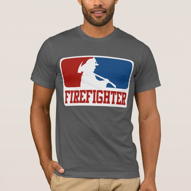 Spielklasse-Feuerwehrmann T-Shirt (Vorderseite)