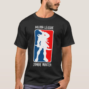 SPIELKLASSE-ZOMBIE-JÄGER - Schwarzes T-Shirt