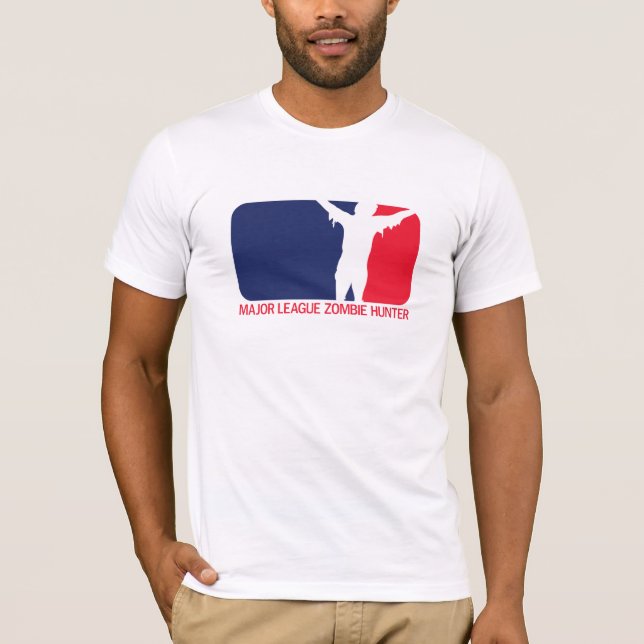 Spielklasse-Zombie-Jäger T-Shirt (Vorderseite)