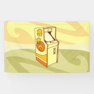 Spielkonsole Tall Arcade Banner