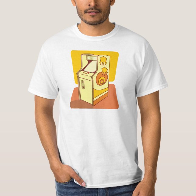 Spielkonsole Tall Arcade T-Shirt (Vorderseite)