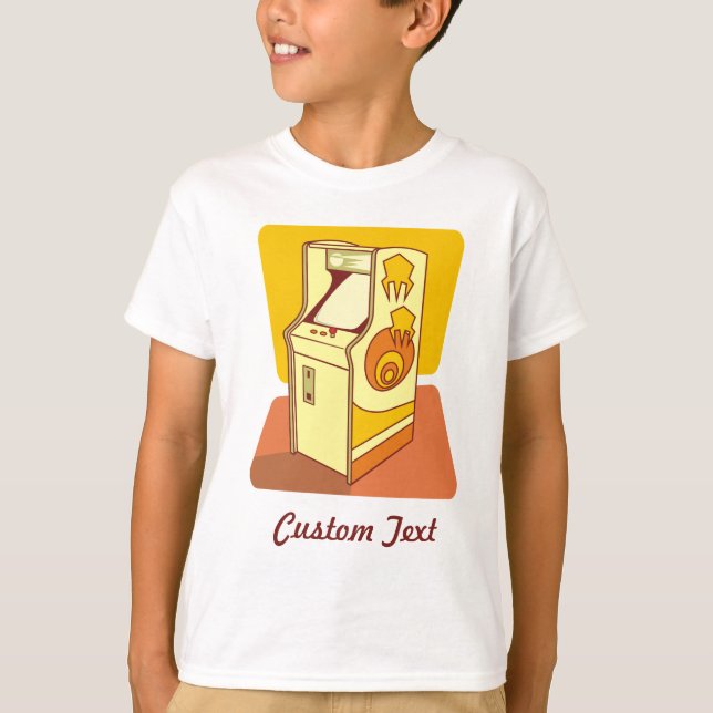Spielkonsole Tall Arcade T-Shirt (Vorderseite)