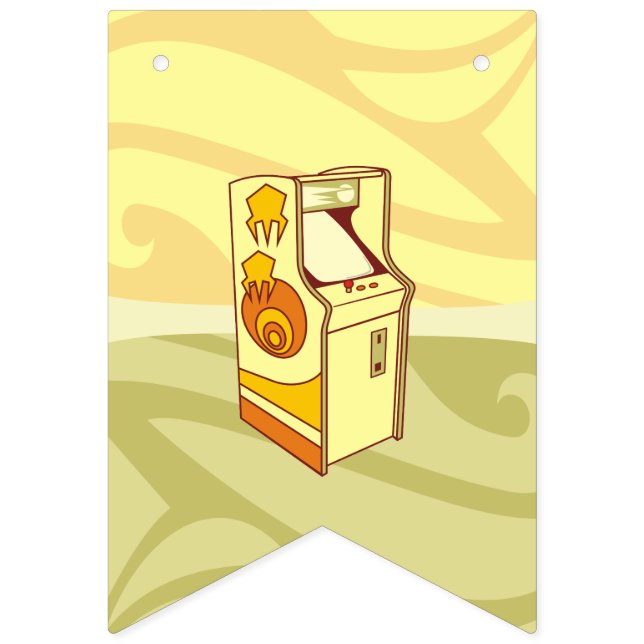 Spielkonsole Tall Arcade Wimpelkette (Dreizehnte Fahne)