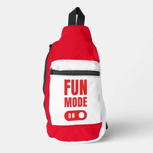 Spielmodus aktiviert crossbody bag (Vorderseite)
