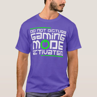 Spielmodus aktiviert Gamer Videospiel Freund T-Shirt