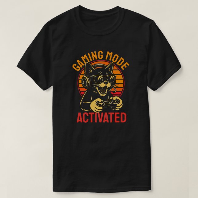 Spielmodus aktiviert T-Shirt (Design vorne)