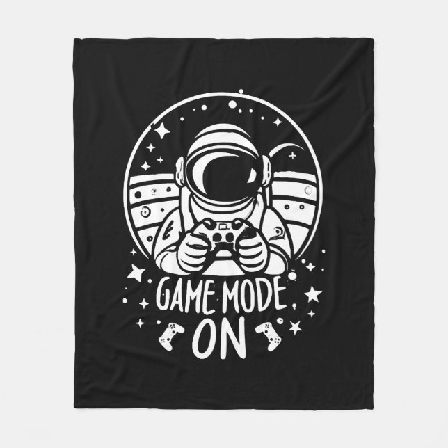 Spielmodus Astronaut Fleecedecke (Vorderseite)