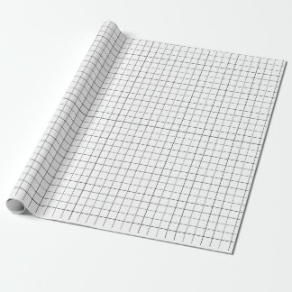 Spielpapier - 1 Zoll Quadrate - Rolle Geschenkpapier