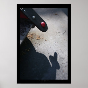 Spielplatz für Kinder 8 Schattenposter Poster