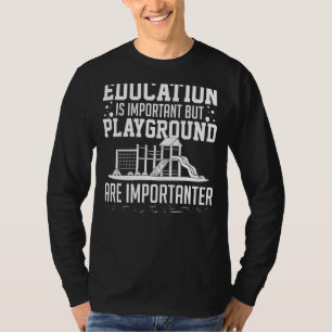 Spielplatz Indoor Games Rutsche Outdoor Kinder T-Shirt