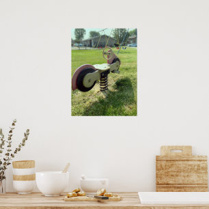 Spielplatz Kiddie Bike Poster