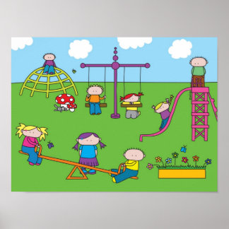 Spielplatz - Poster