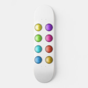 Spielplatz-Skateboarder Button Ball Buble 3D Skateboard