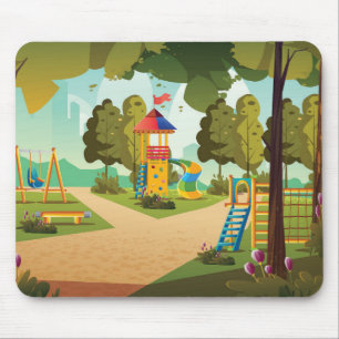 Spielplatz-Skizze Mousepad