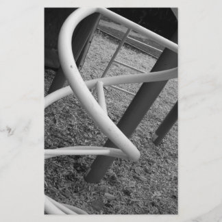 Spielplatz Spirale Schwarz & Weiß Briefpapier