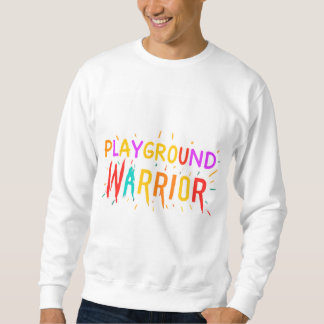 Spielplatz Warrior White Sweatshirt Männer