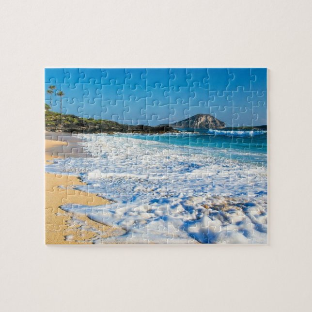 Spielpuzzle tropischer Strand Puzzle (Horizontal)