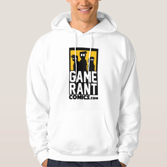 Spielrant-Comic-Logo Hoodie (Vorderseite)
