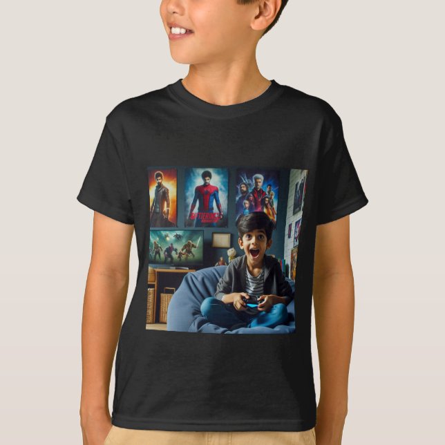 Spielsaga T-Shirt (Vorderseite)