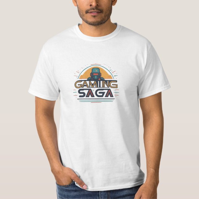 Spielsaga T-Shirt (Vorderseite)