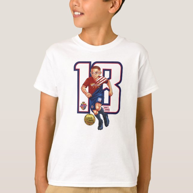 Spielschubboys #18 Soccer T-Shirt (Vorderseite)