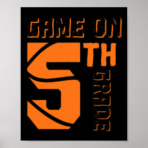 Spielspass am 5. Klasse Basketball erster Scho-Tag Poster