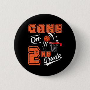 Spielspass auf Basketball der zweiten Klasse Button