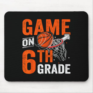 Spielspass auf dem sechsten Basketball-Platz Mousepad