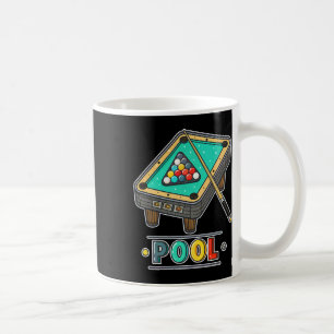 Spielspass Billardtisch Spiel Kaffeetasse