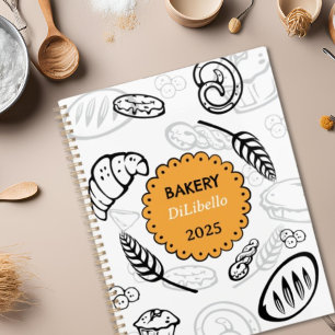 Spielt Bäckerei Handgezeichnetes Brot Doodle Backe Planer