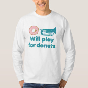 Spielt Baritone für Donuts T-Shirt
