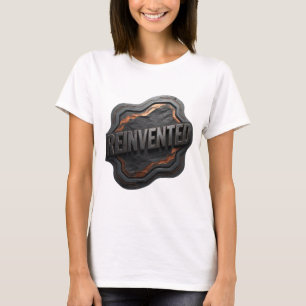 Spielt Grau NEU ERFUNDEN Statement-T-Shirt T-Shirt
