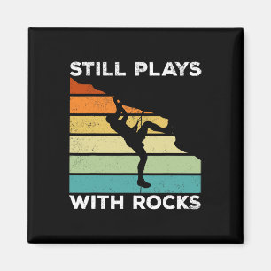 Spielt immer noch mit Felsen - Berg Bouldering Fel Magnet