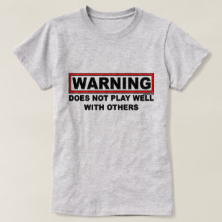 Spielt nicht gut… hellfarbige Shirts