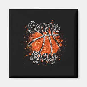 Spieltag Basketballspieler Sport Basketballmannsch Magnet