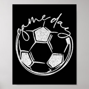 Spieltag Fußball Byll Sports Männer Frauen Kinder Poster