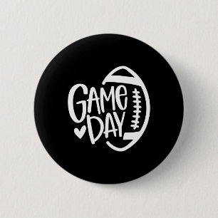 Spieltag Fußball Saison Funny Men Damen Team Spion Button