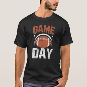 Spieltag Fußball Saison Männer Mannschaft Sport V T-Shirt