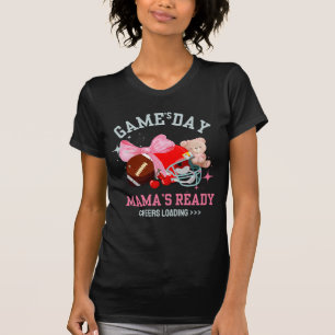SPIELTAG MAMA IST READY Football-Mama T-Shirt