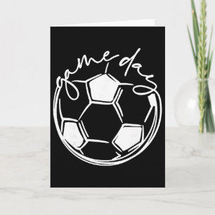 Spieltag Sports Eltern Fußball-Mama Karte