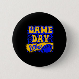 Spieltag Stimmung Football Saison Football Blau Go Button