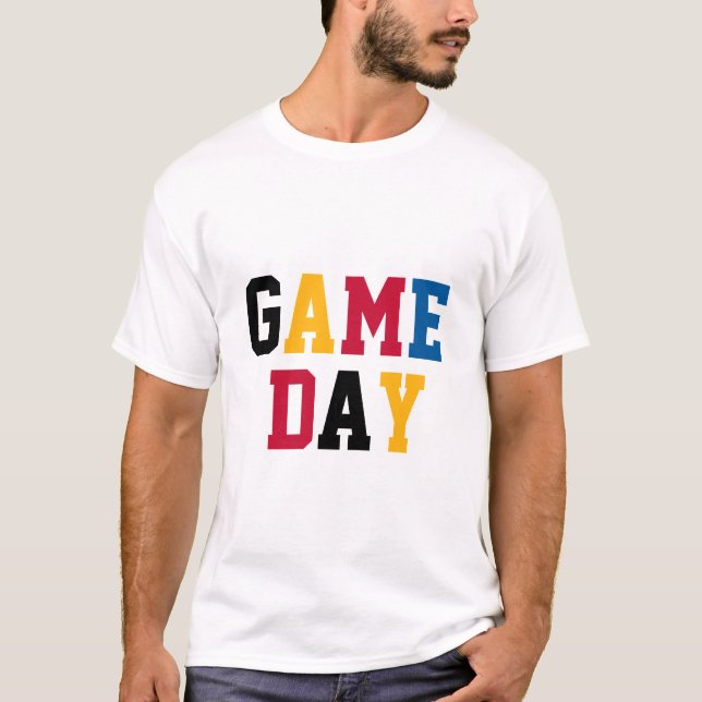 Spieltag T-Shirt (Vorderseite)