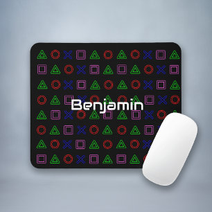 Spielthemen-Controller-Tasten-Mauspad Mousepad