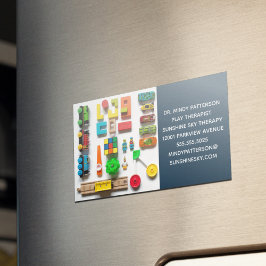 Spieltherapeut Kinderpsychologe Counselor Toys Magnetische Visitenkarte