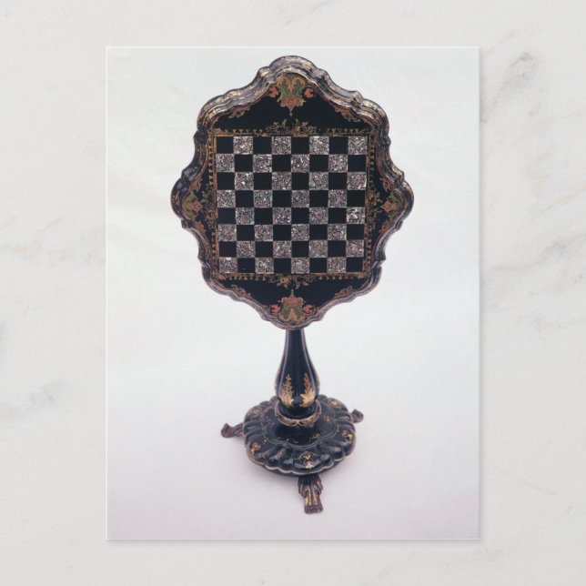 Spieltisch, c.1850-60 postkarte (Vorderseite)