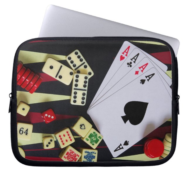 Spieltisch Laptopschutzhülle (Vorderseite)