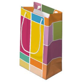 Spielvolle geometrische Blöcke für die Springtime Kleine Geschenktüte