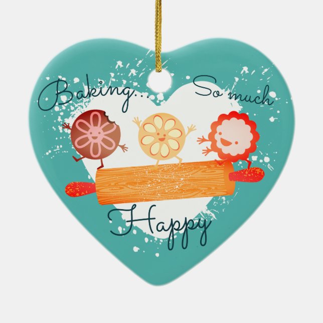 Spielvolle Kekse, die Button Weihnachtsschmuck rol (Hinten)