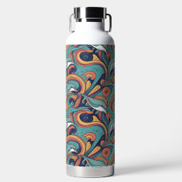 Spielvolles Delphinmuster - Ocean Inspiriert Desig Trinkflasche