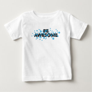 Spielvolles, lebendiges, kühnes, modernes Design P Baby T-shirt
